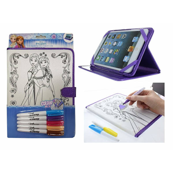 Disney Frozen Case iPad Mini 1/2/3/4 ja 7"-8" tableteille Blue