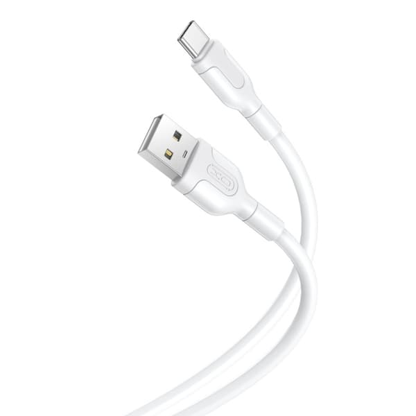 3m USB-C snabb Laddningskabel, Samsung, Android, iPhone White