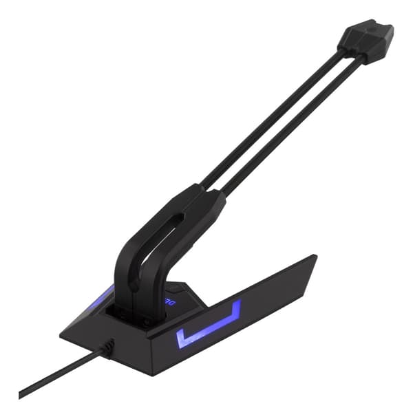 Deltaco USB Desktop Mikrofon – 100Hz–1kHz – -21dB – Justerbar – Plug & Play Black
