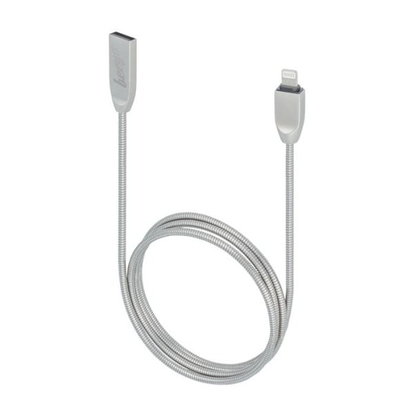 iPhone Hurtig opladning Lightning kabel til iPhone / iPad - 2Amp Silver