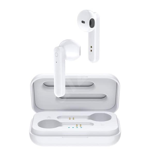 HAVIT TWS BT 5.0 Stereo Hörlurar med laddbox - Vit White