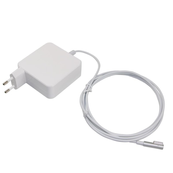 Laddare till Apple MacBook - Magsafe 60W (L-kontakt), 1.7m Vit