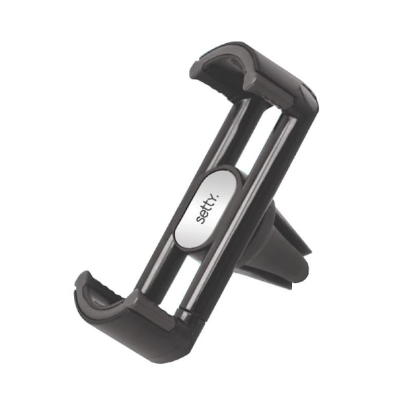 Bil MOBILHOLDER Montering Til Ventilation 360 Rotation Black