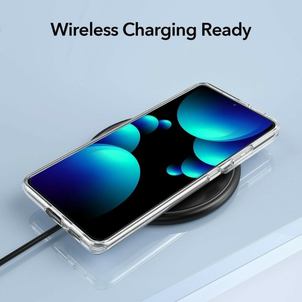 Samsung Galaxy S24 Ultra - Gennemsigtigt blødt TPU tyndt cover Transparent
