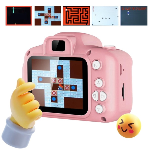 Digitalkamera til børn videokamera Pink Pink