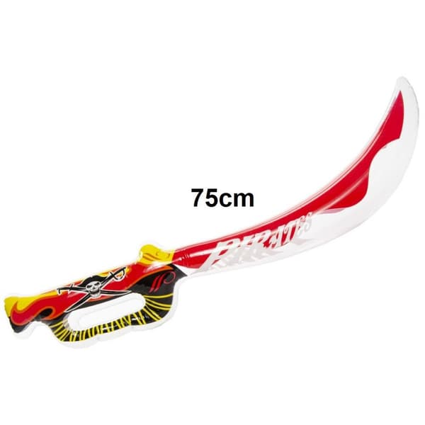 Fashion Uppblåsbart Piratsvärd Barnleksak 75cm Multicolor