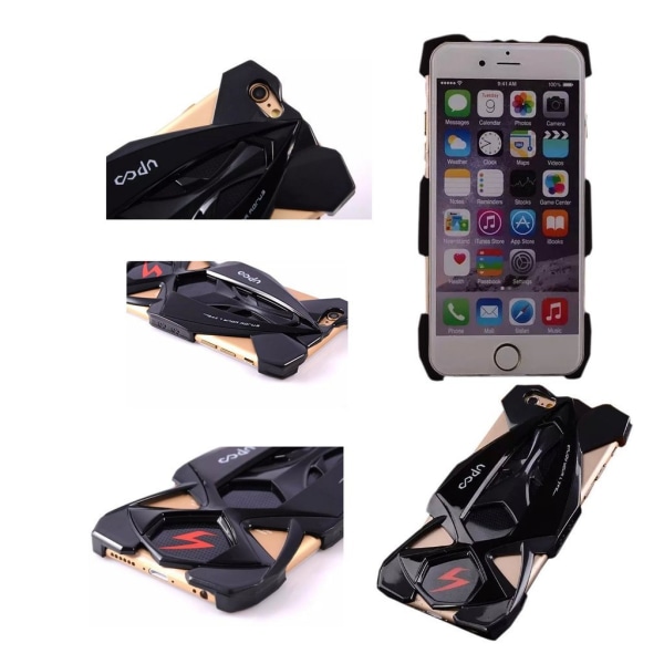 iPhone 6 / 6s - 3D F1-Racing Bil Skal Bakstycket - Svart Svart