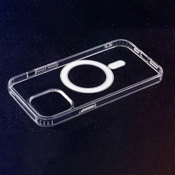 iPhone 17 Pro Max - Magasafe Extra Stöttåligt Mjuk Skal Transparent