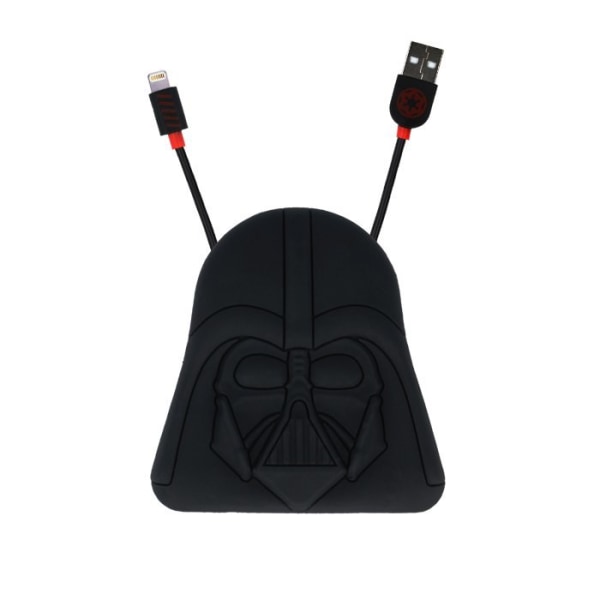 Star Wars Darth Vader Lightning -kaapeli iPhone iPad iPodille Black