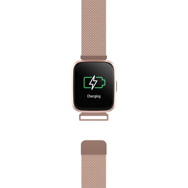 FOREVER Smartwatch SW-310 med ekstra rem i rosa guld Pink gold