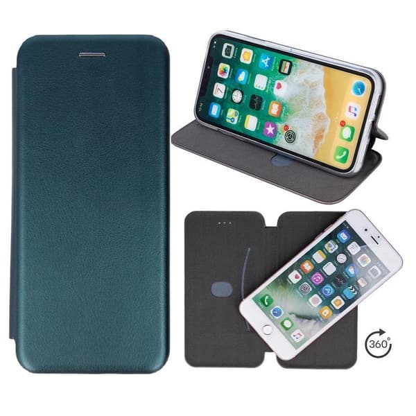 Universal Mobilplånbok för Mobil Storlek 6,1" - 6,7" Dark green
