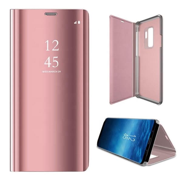 iPhone 13 Pro Max - Clear View Fodral - Rosa Pink