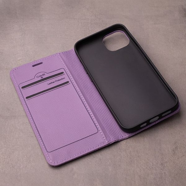 Samsung Galaxy A15 / A15 5G - Smart Caro Mobilplånbok Lila Purple