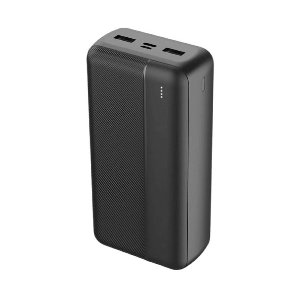 30000mAh Maxlife Powerbank 12W High Capacity MXPB-02 - Sort Black