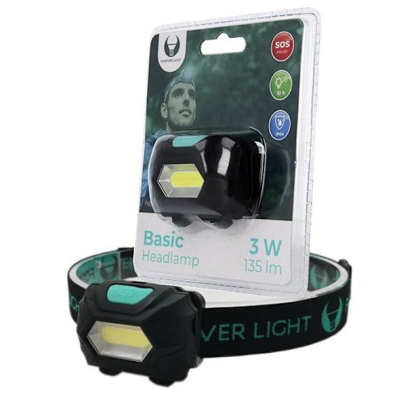 LED pandelampe Forever COB 3W 135lm Vandtæt Black