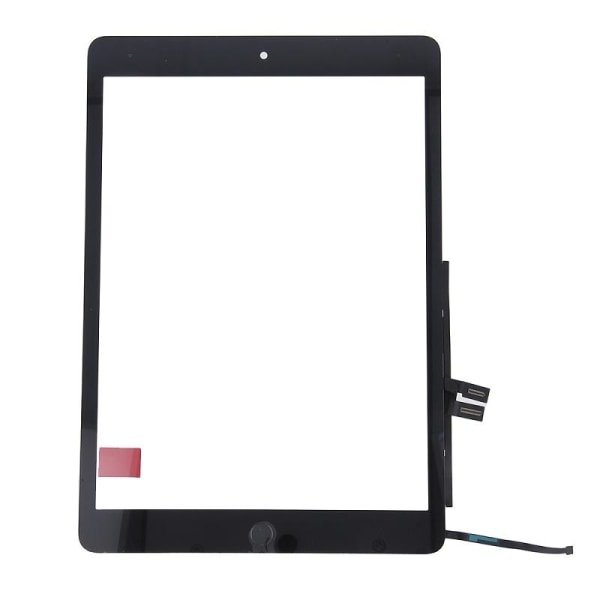 Kosketuslevy iPad 9:lle 10,2" 2021 (A2603, A2604) - musta Transparent