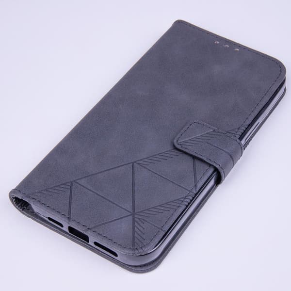 iPhone 14 Plus - Smart Trendy Mobilplånbok - Svart Black