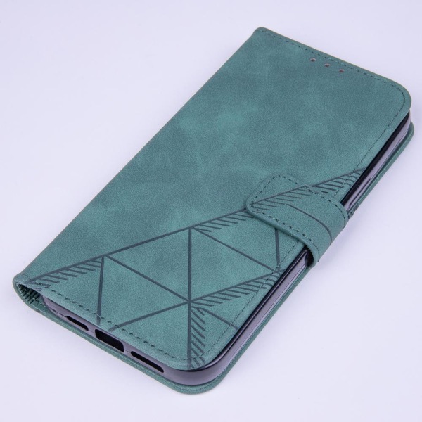 iPhone 14 Plus - Smart Trendy Mobilplånbok - Grön Grön