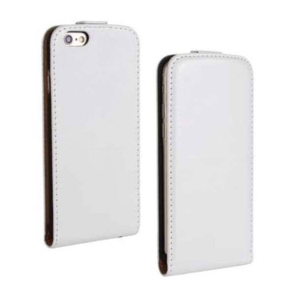 Samsung Galaxy S4 - DeLuxe Leather Fodral - Vit Vit