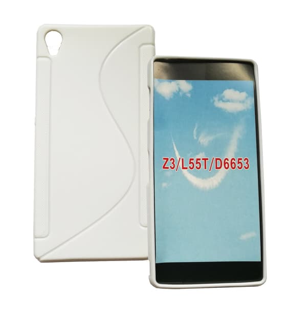 Sony Xperia Z3 - Elegant Skal Bakstycket - Vit Vit