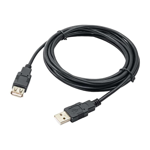 USB-A hun til USB-A han forlængerkabel aKyga - 3M Black