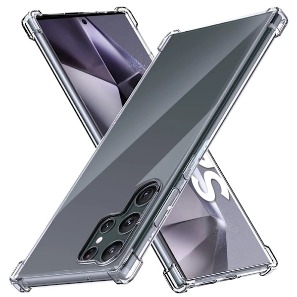 Samsung Galaxy S24 Ultra - Bumper Extra Stöttåligt Skal Transparent