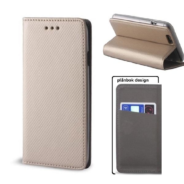 Samsung Galaxy S20 Ultra - Smart Magnetic Mobile Wallet - Guld Gold