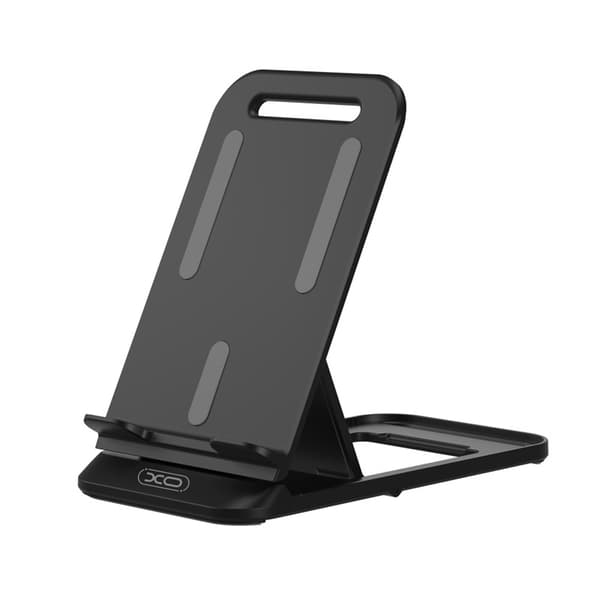 Bærbar Multi-Angle Mobiltelefon Holder/Stativ Holder - Sort Black