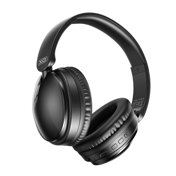 XO Bluetooth V5.0 -stereokuulokkeet, 16 tuntia musiikkiaikaa Black