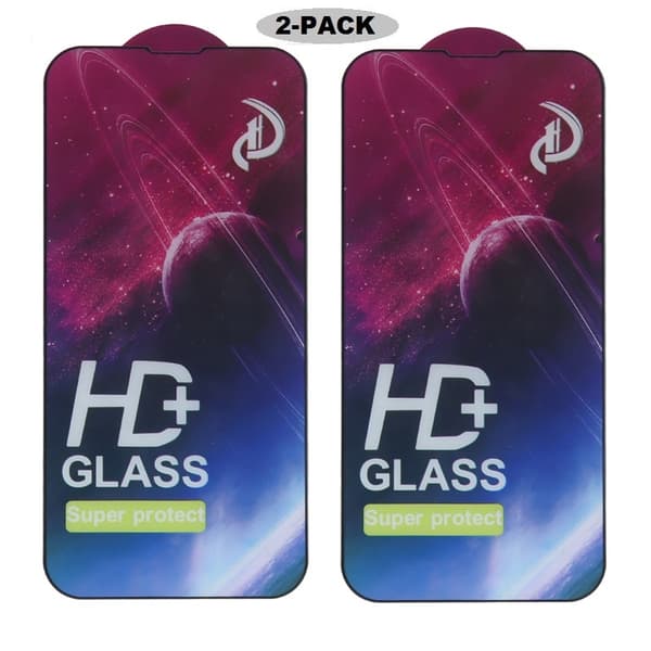 2-Pack iPhone 17 / iPhone 17 Pro HD 9D Härdat Glas Tempered glass Transparent