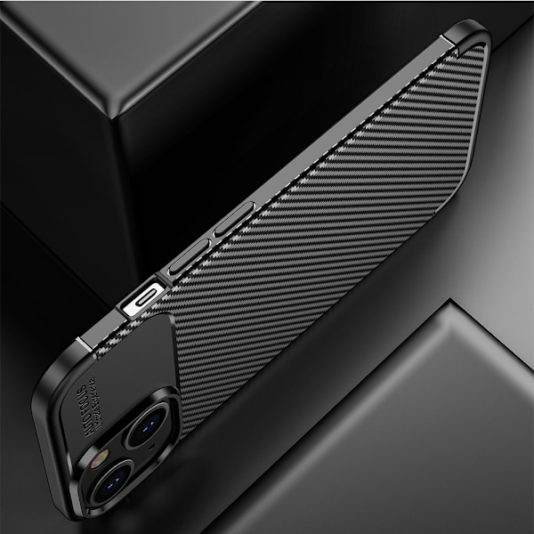 Samsung Galaxy S25 Edge - Carbon Black Extra Stöttåligt Slim Mjuk Skal Black