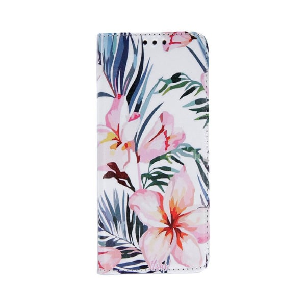 Samsung Galaxy S10 Lite - Älykäs Trendikäs mobiililompakko - Blossom White