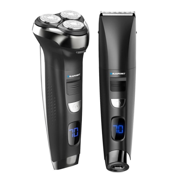 Blaupunkt 3-i-1 barbermaskine til mænd med trimmer Vandtæt MSR801 Black