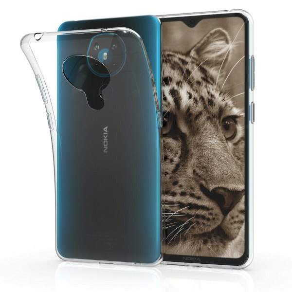 Nokia 5.3 - Läpinäkyvä ohut kansi Transparent
