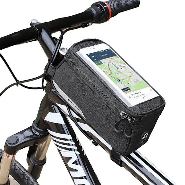 Mobilhållare till MC, Moped, Cykel Vattentät Universell -XL Svart
