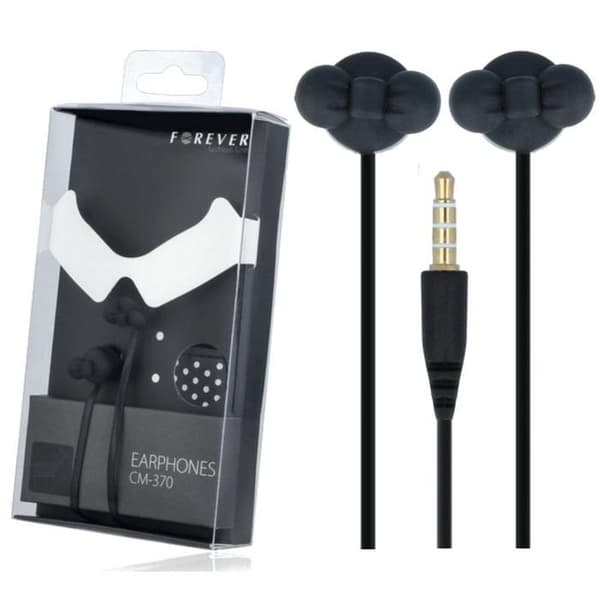 Forever CM-370  Bow Tie In-ear hörlurar Black