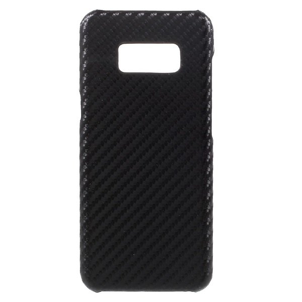 Samsung Galaxy S8 - Beeyo Carbon Bagcover - Sort Black