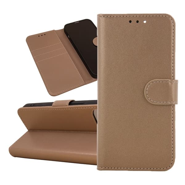 Samsung Galaxy A13 5G / A04s - Book Case Fodral Mobilplånbok Guld Guld