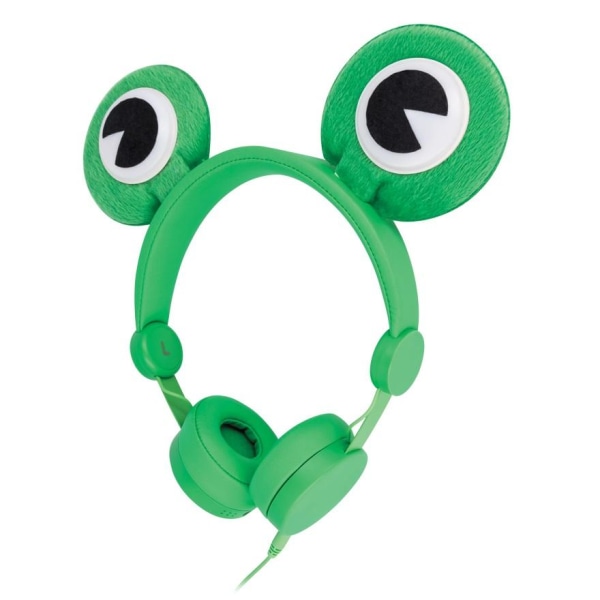 Setty Kids Froggy Stereo Kvalitetsljud Hörlurar Grön