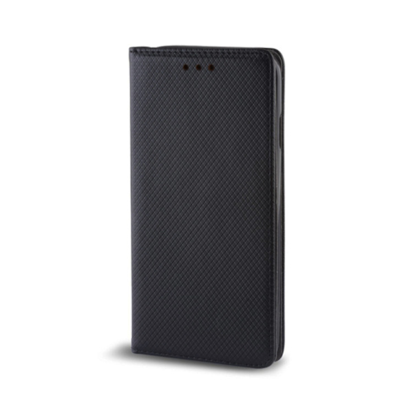 LG K4 2017 Smart Magnet Case -mobiililompakko - musta Black