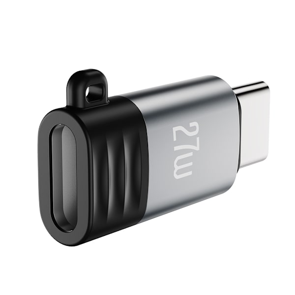 27 W Lightning–USB-C-sovitin Nopea lataus ja tiedonsiirto Aluminum