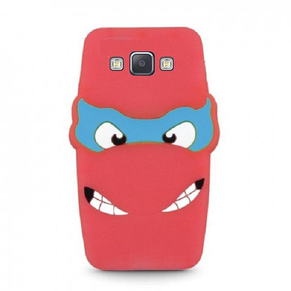 Samsung Galaxy A5 (2015) - 3D Silikonskydd Skal - Röd Red