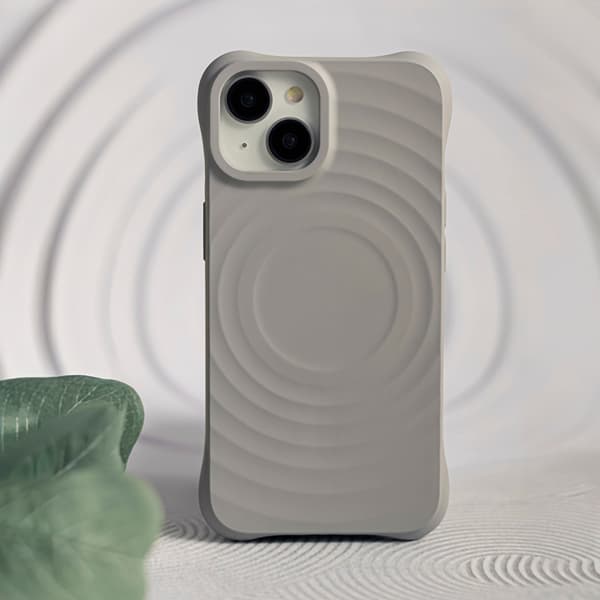 iPhone 11 - MagSafe kompatibel Circle Mag Skal Grå grå