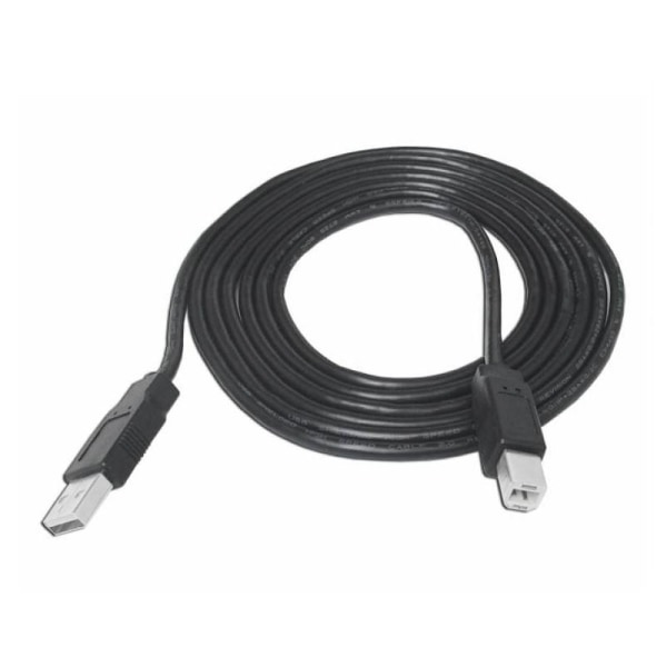 3 m tulostin/skannerikaapeli USB (uros) USB tyyppi B (uros) Black