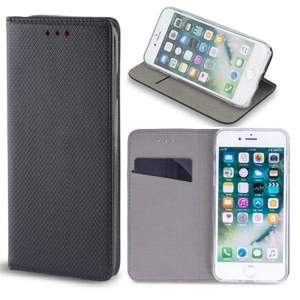 Alcatel 1S (2021) / 3L (2021) - Smart Magnet Mobilplånbok Black