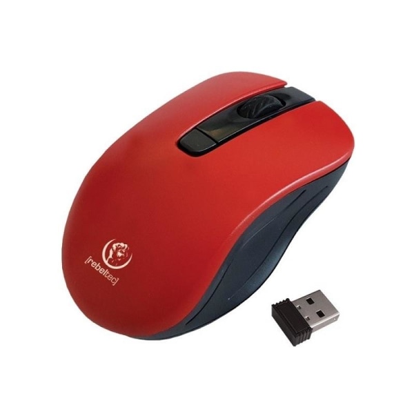 Rebeltec Star Wireless Mouse - punainen Red