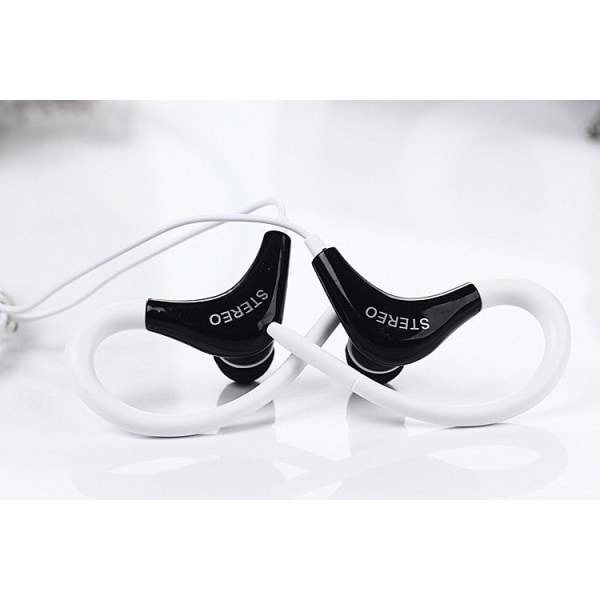 Actrail Stereo Sports-hovedtelefoner med mikrofonopkaldskontrol - hvid White