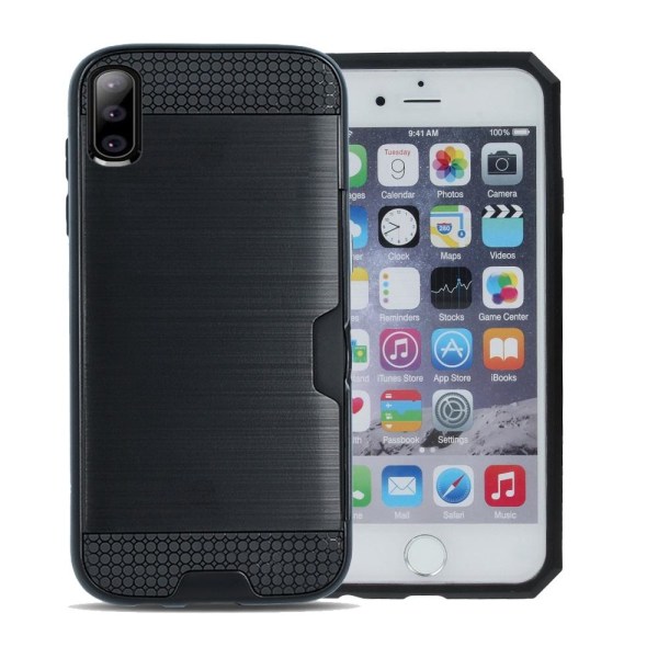 iPhone XS Max - Defender Kort Skal - Svart Black