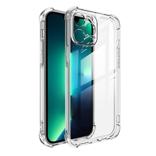iPhone 13 Pro Max - Bumper Extra Stöttåligt Slim Mjuk Skal Transparent