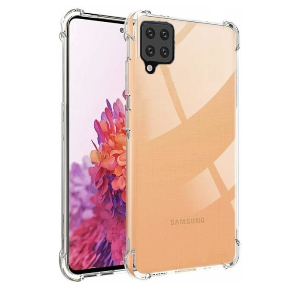 Samsung Galaxy A42 5G - Bumper Ekstra stødsikker tyndt blødt cover Transparent